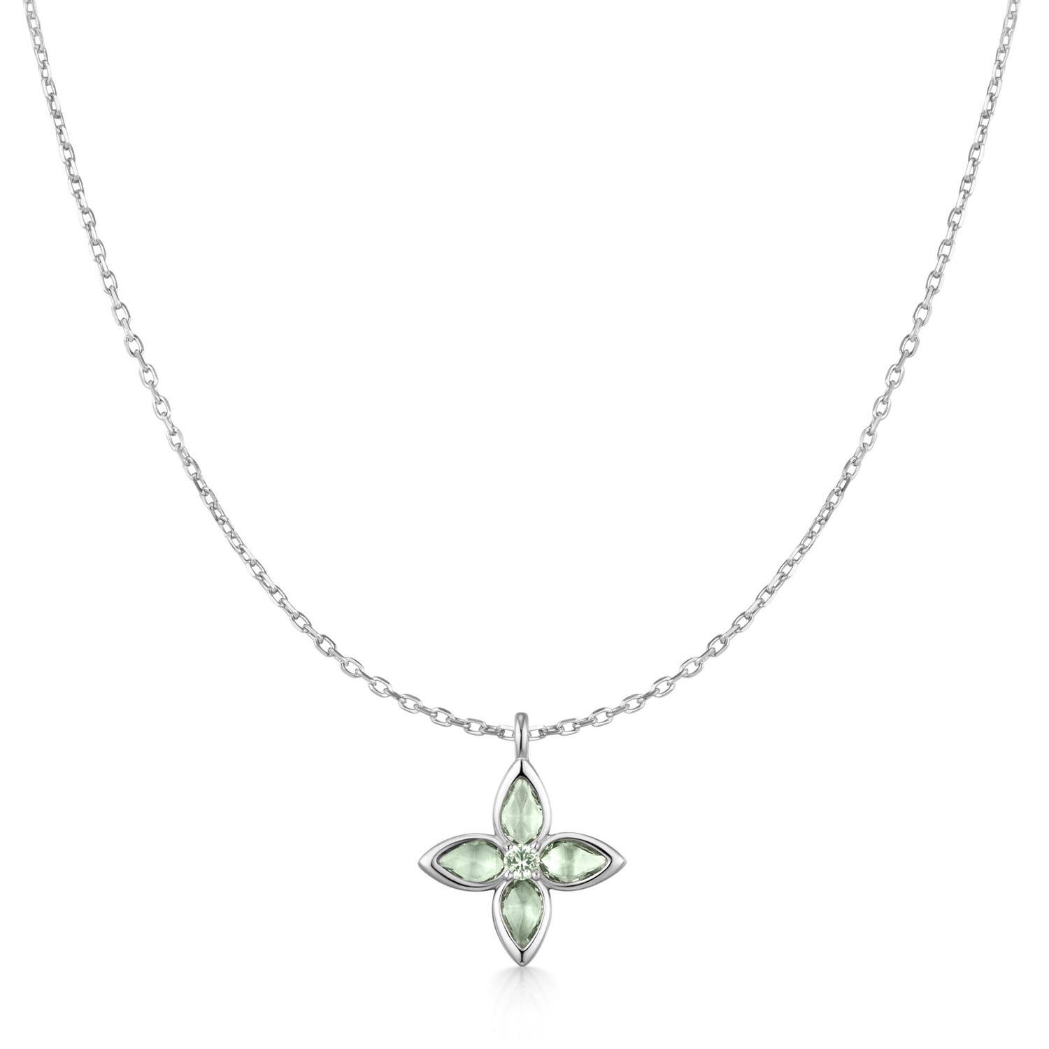  Ripple Joy - Argent / Rhodié - Zircone - 50cm